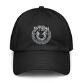 Black U-TURN Under Armour dad hat, front view